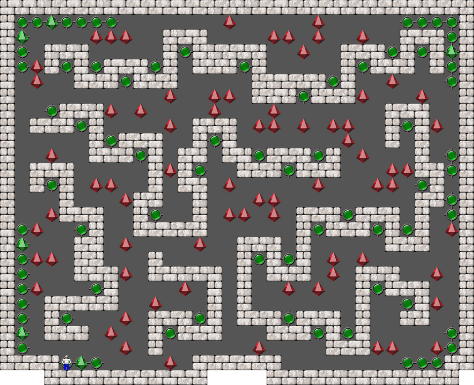 Sokoban Mass Remodel level 1197